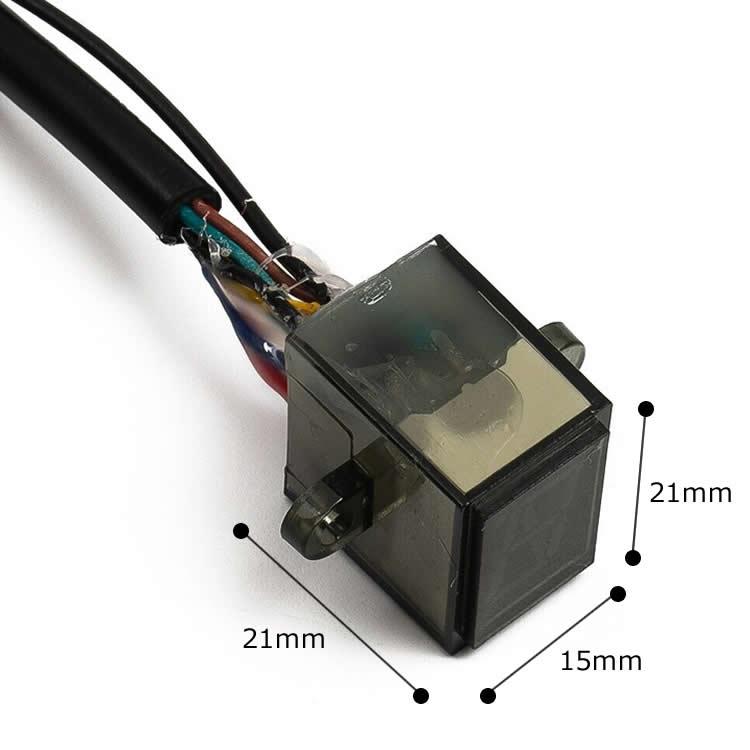 バイク用ギアインジケーター 6速用 汎用 LEDディスプレイ 防水