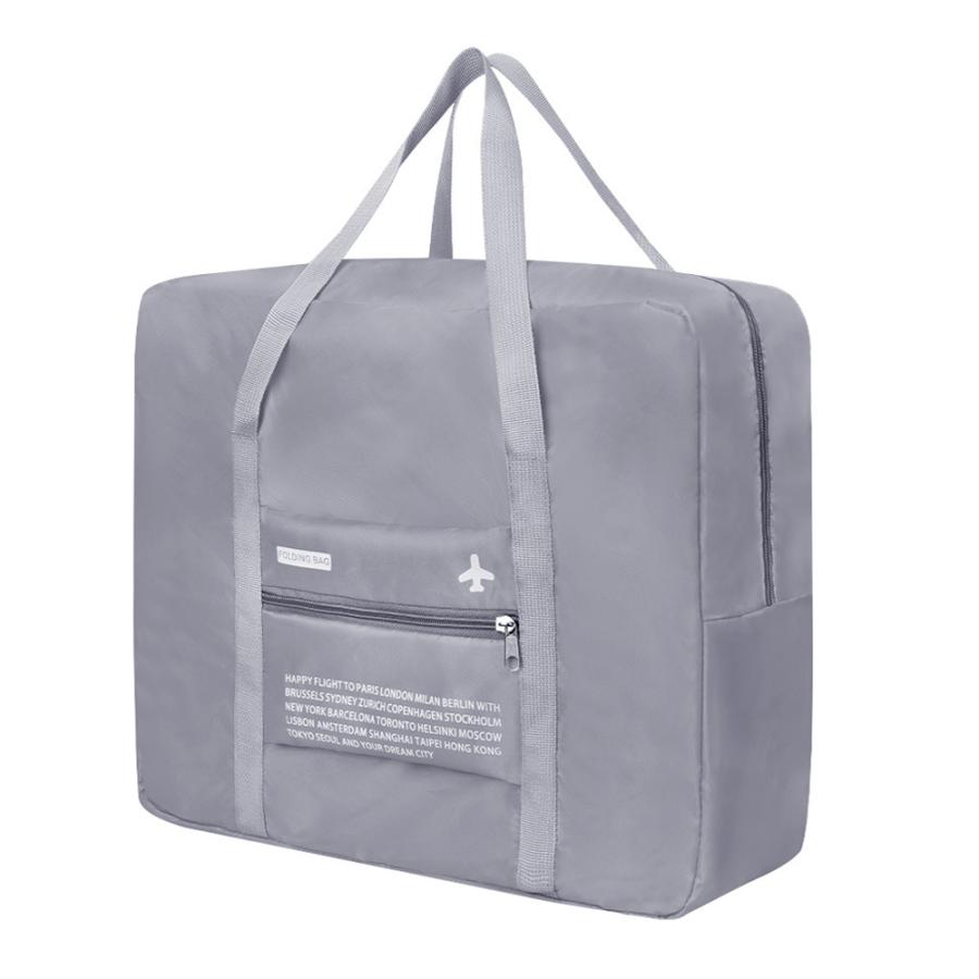 折りたたみトラベルバッグ スーツケースの持ち手に通せる キャリーオン