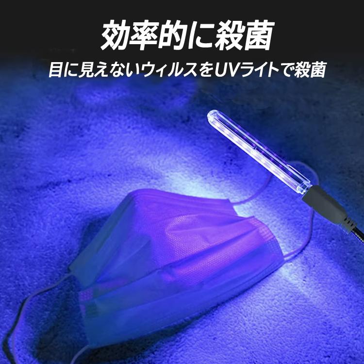 USB紫外線ライト UVブラックライト 365nmUVライト アニサキス発見 猫の