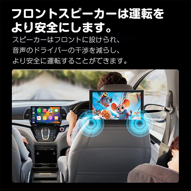 ヘッドレストモニター 11.6インチ大画面 後部座席 DVD センター