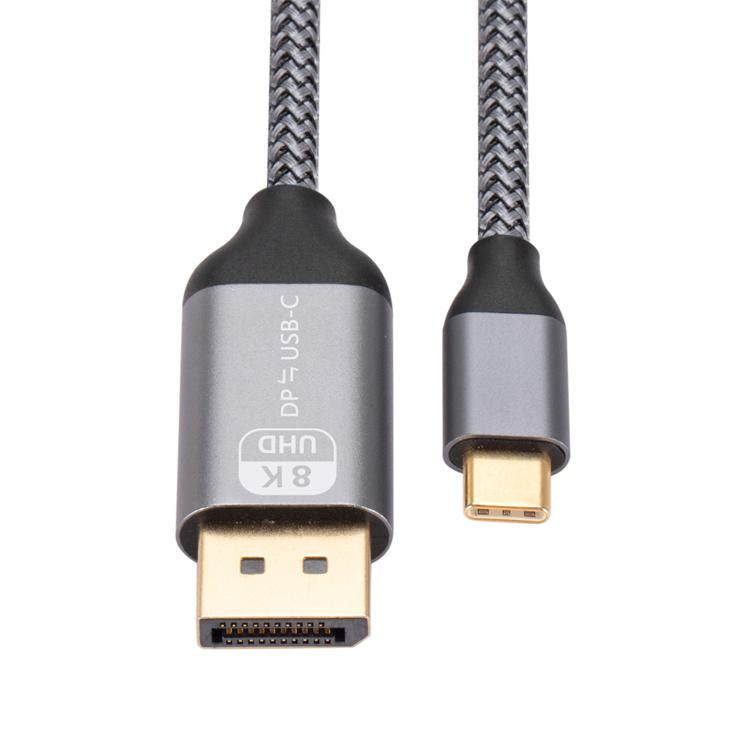 USB-C to 2x DisplayPort 変換アダプターType-C 双方向伝送 USB Type-C DisplayPort 変換ケーブル 長さ1.8m Type