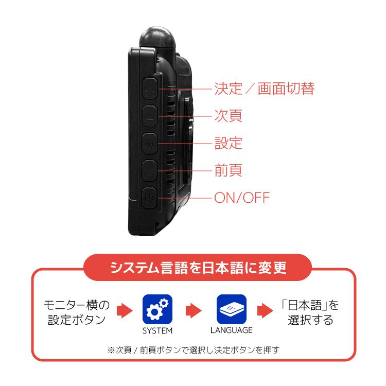 車載デジタル無線ソーラーカメラセット 12-24V車対応 ワイヤレスバック