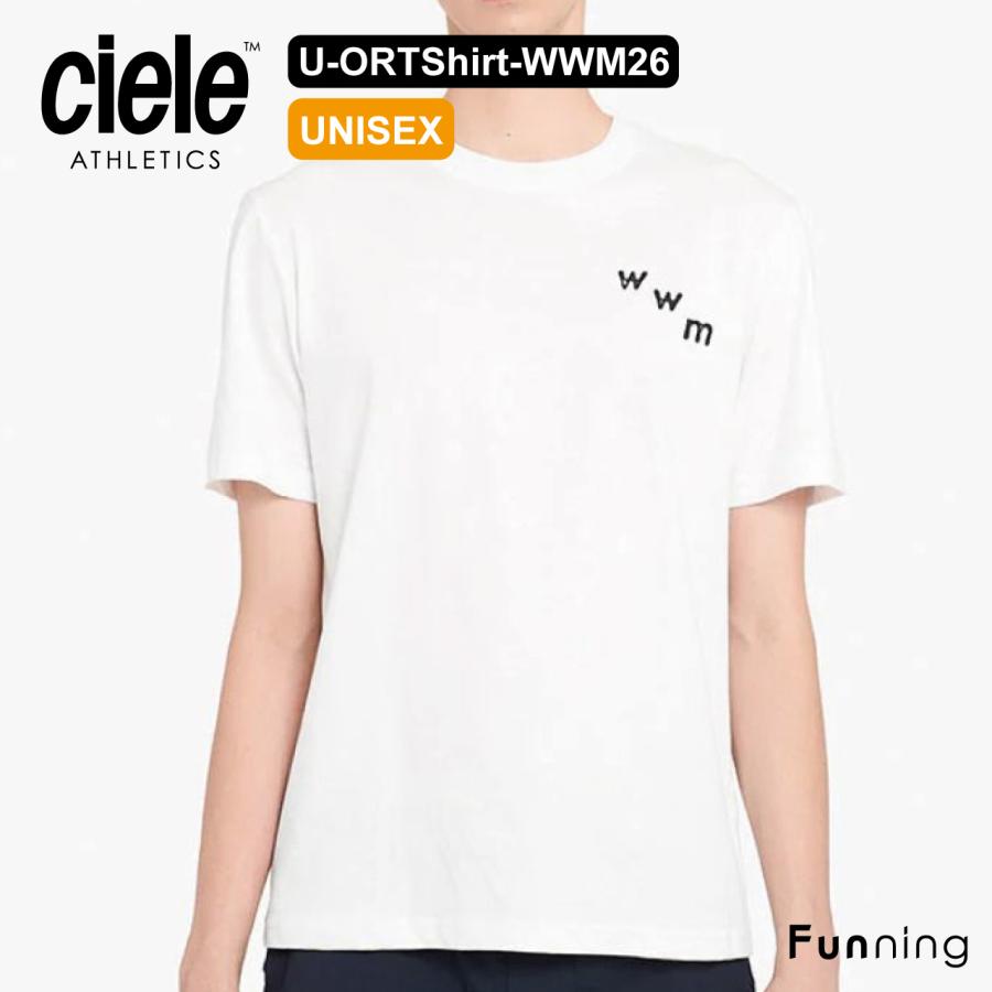 Ciele (シエル) ORTShirt WWM26 ユニセックス ランニングTシャツ 吸汗速乾 軽量 半袖 メンズ レディース 正規品 | 