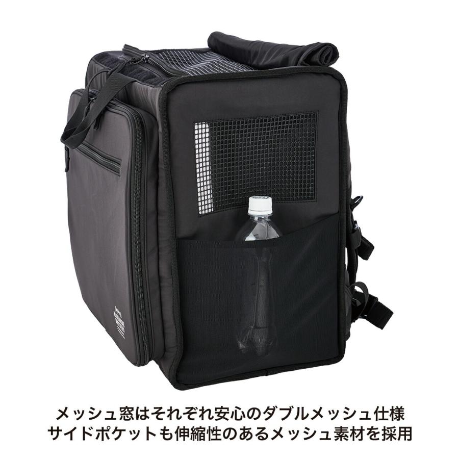 (中古品) MANDARINE BROTHERS 黒 キャリーバッグ MANDARINE BROTHERS（マンダリンブラザーズ） リニューアルモデル