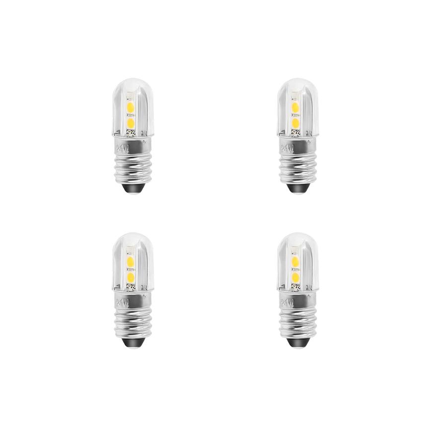 LED豆電球 【4~6V対応】 5LED 口金サイズE10 【電球色】