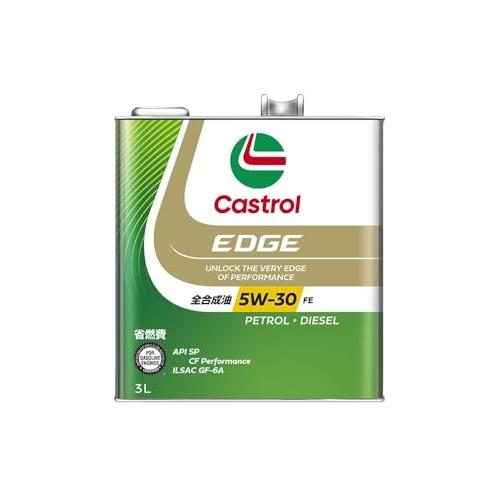 Castrol（カストロール） エンジンオイル EDGE 5W-30 API SP 3L 4輪 