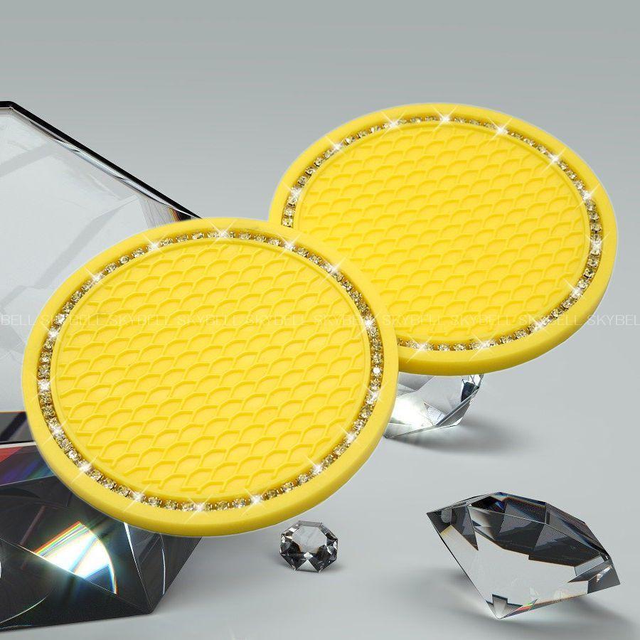 SKYBELL（スカイベル） ドリンクホルダー コースター 2枚セット 車 車