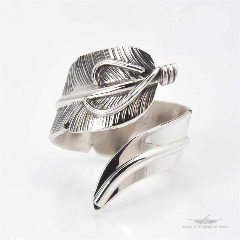 Indian Jewelry FUNNY公式ストア ナバホ族 John Nelson フェザー