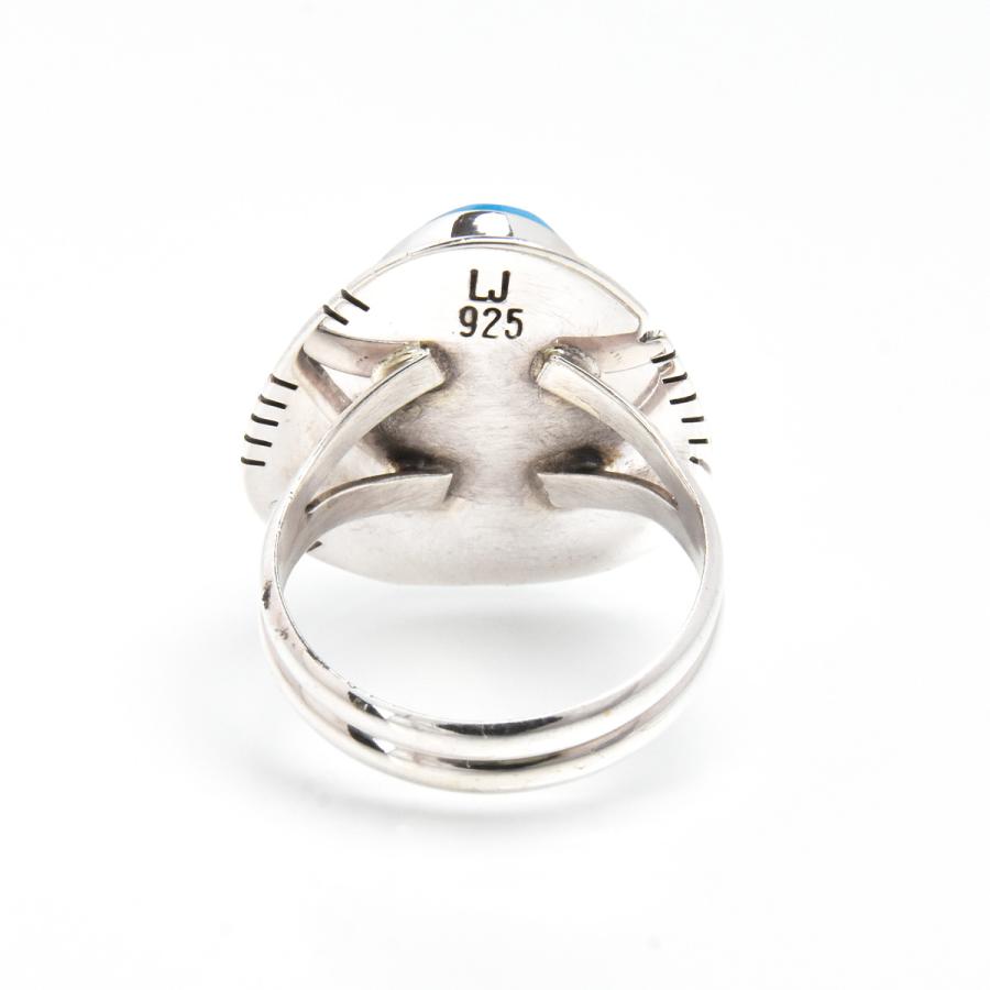 Indian Jewelry FUNNY公式ストア ナバホ族 ターコイズ リング [13.5号 
