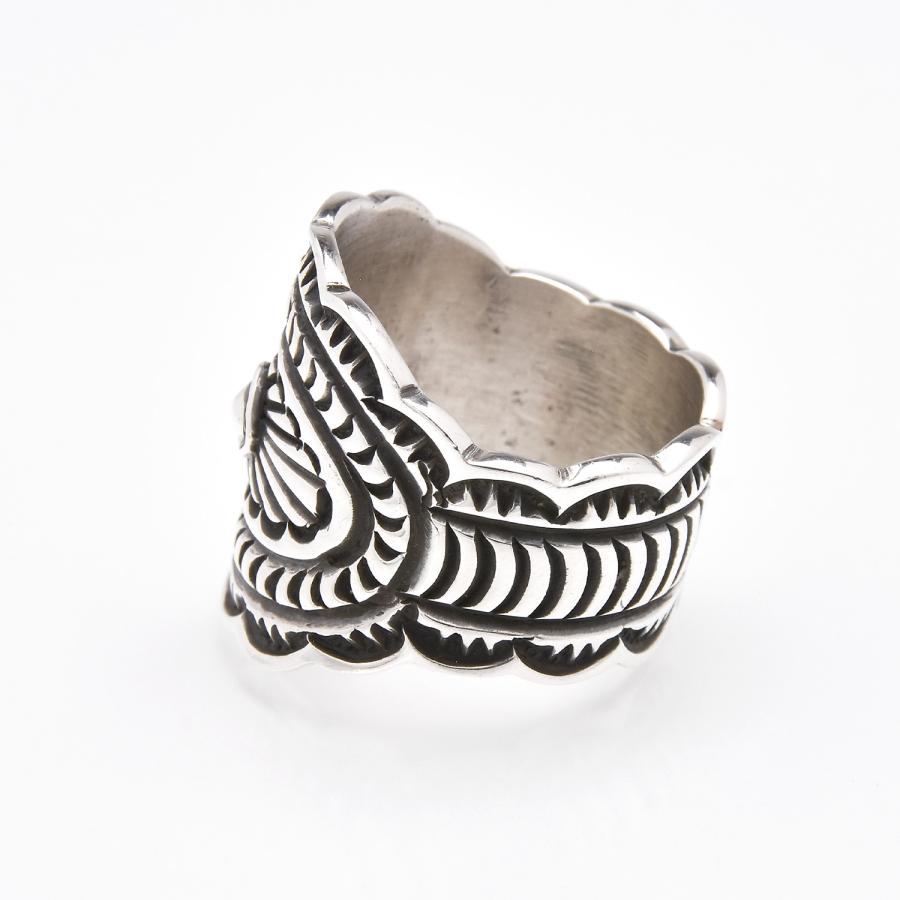 Indian Jewelry FUNNY公式ストア ナバホ族 Orville White スタンプ