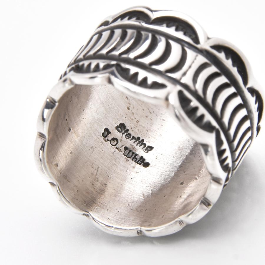 Indian Jewelry FUNNY公式ストア ナバホ族 Orville White スタンプ
