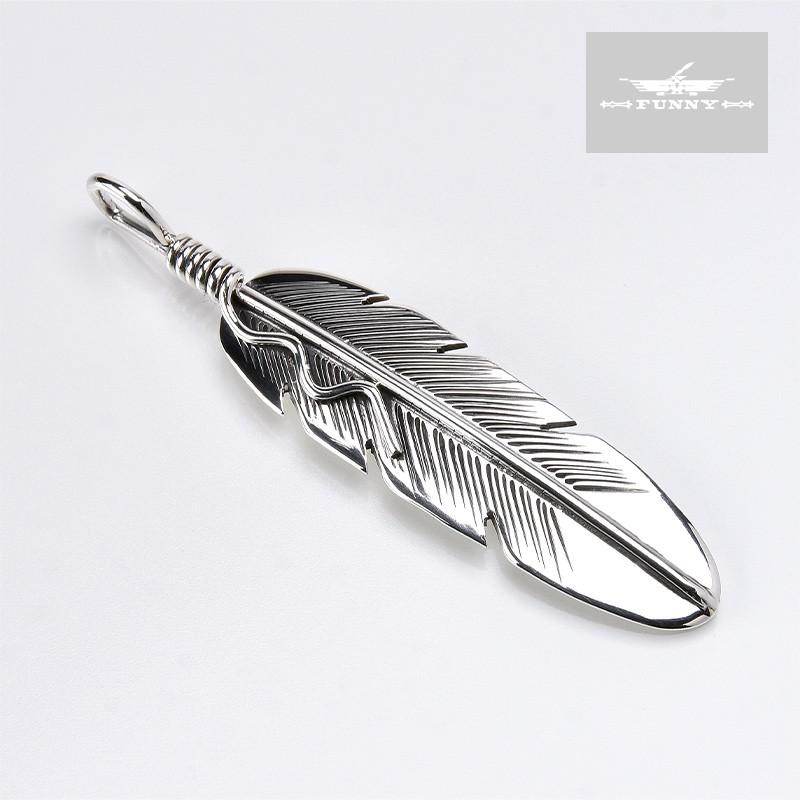 FUNNY公式ストア ナバホ族 ジョー・メイス フェザー ペンダントトップ