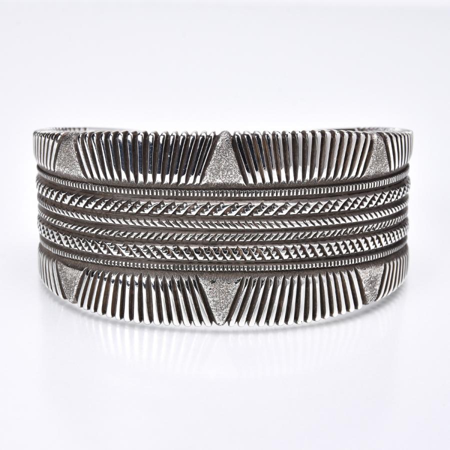 インディアンジュエリー　ナバホ族　ロン・ベドニー　スタンプワーク　リング インディアンジュエリー ナバホ族 ロン・ベドニー スタンプ