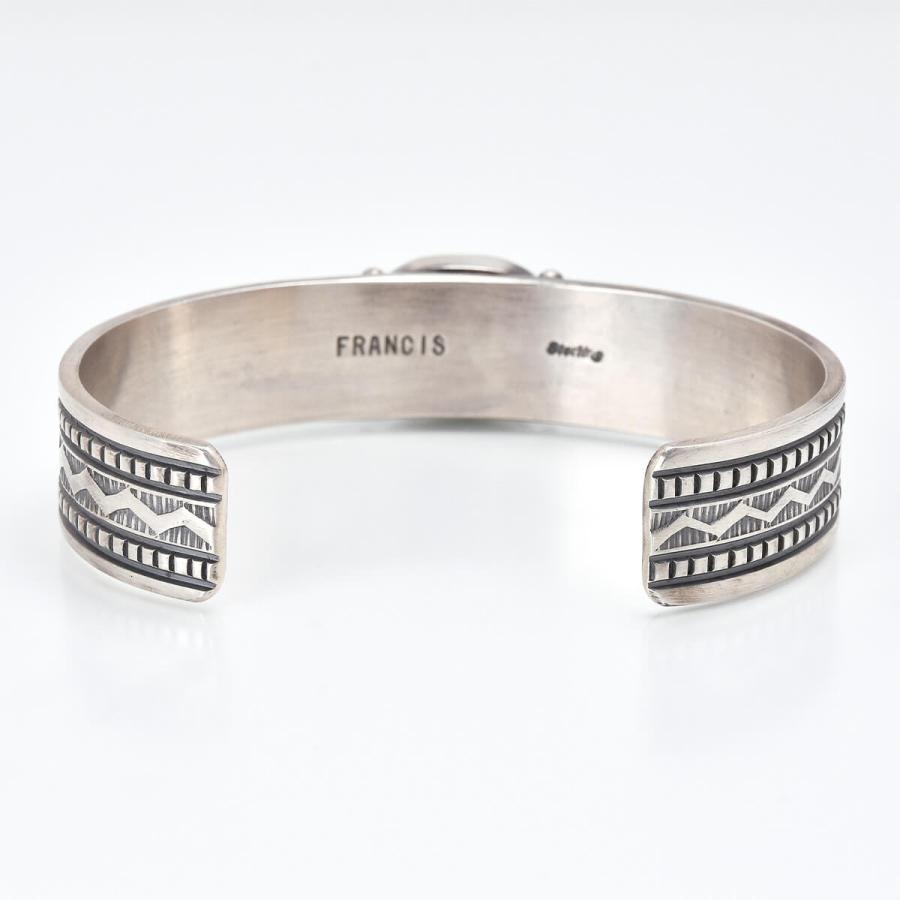Navajo Melvin Francis トライアングル バングル Indian Jewelry FUNNY公式ストア ナバホ族 Melvin Francis ターコイズ