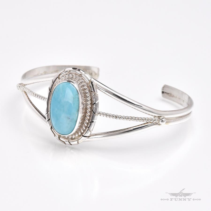 Indian Jewelry FUNNY公式ストア ナバホ族 Peggy Skeets ターコイズ
