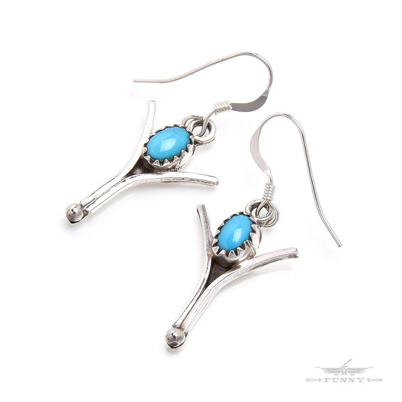 Indian Jewelry FUNNY公式ストア ナバホ族 Sharon McCarthy ターコイズ
