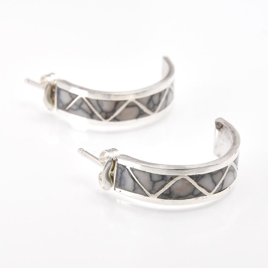 Indian Jewelry FUNNY公式ストア ナバホ族 Roger Morgan ハーフフープ