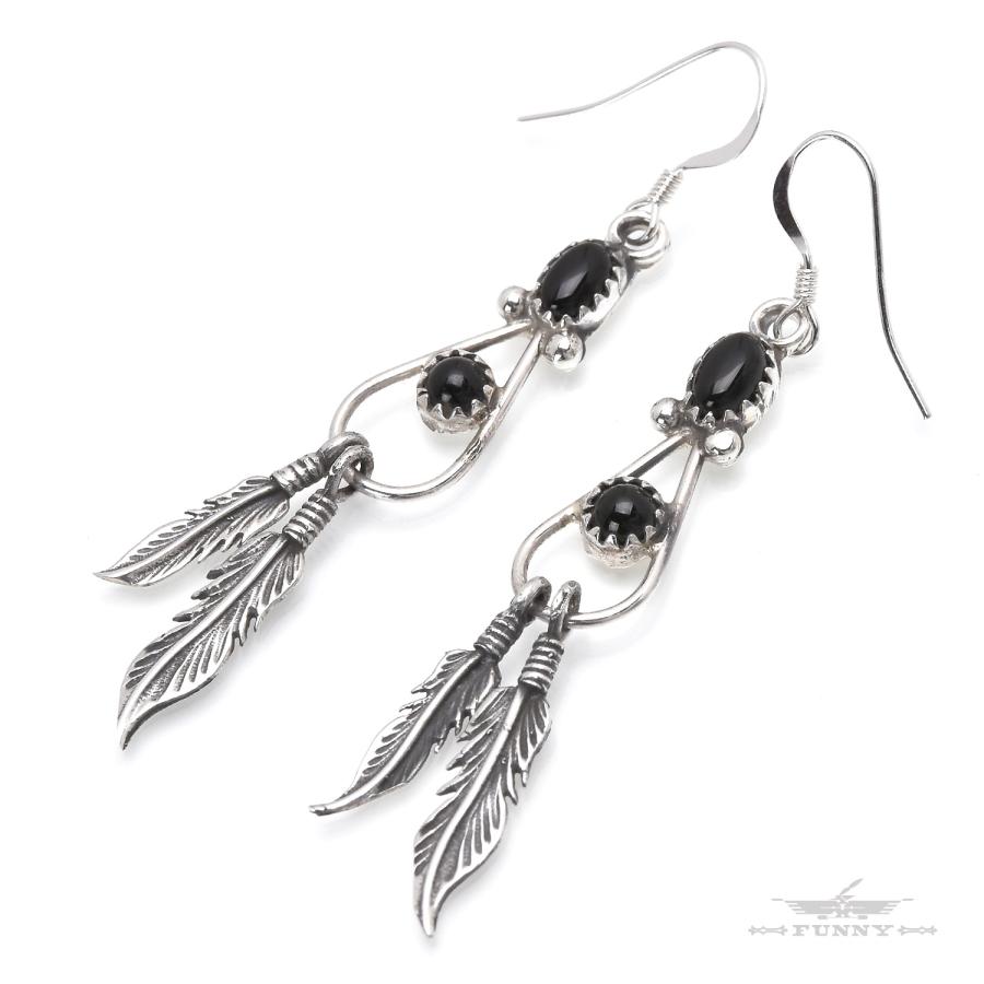 Indian Jewelry FUNNY公式ストア ナバホ族 Robert Marrtinez フェザー