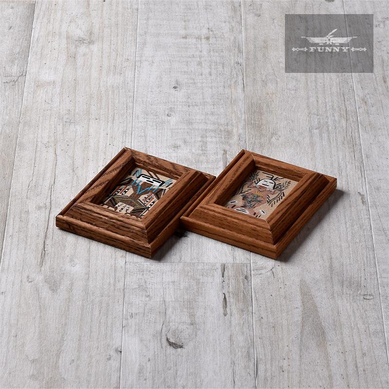 Funny公式ストア ナバホ族 サンドペンイント 長方形 S ネイティブアメリカン メール便可 アート イェイ 砂絵 インテリア雑貨 インディアン 壁掛け Yei Navajo Ar002 007 0016 Funny公式ストア Yahoo 店 通販 Yahoo ショッピング