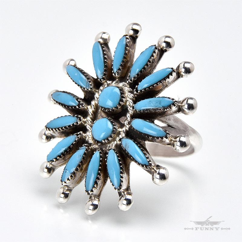 Indian Jewelry FUNNY公式ストア ズニ族 ターコイズ ニードル Indian Jewelry FUNNY公式ストア ズニ族 ターコイズ ニードル
