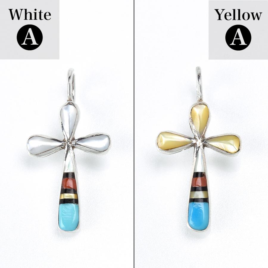 INDIAN JEWELRY ペンダントトップ/ズニ族 Indian Jewelry FUNNY公式ストア ズニ族 クロス インレイ