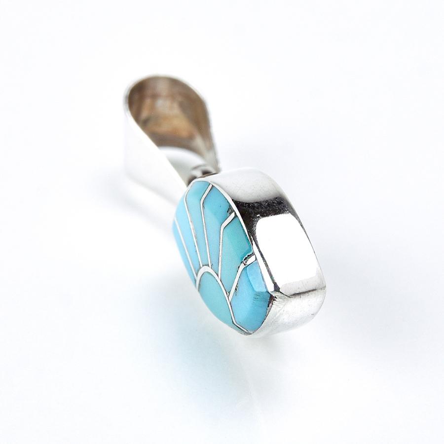 Indian Jewelry FUNNY公式ストア ズニ族 ターコイズ インレイ Indian Jewelry FUNNY公式ストア ズニ族 ターコイズ インレイ