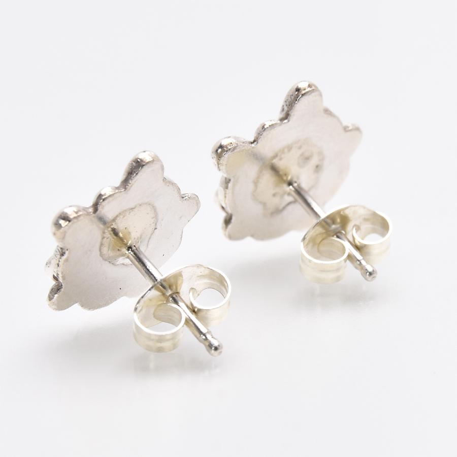 Indian Jewelry FUNNY公式ストア ズニ族 バタフライ ピアス コーラル