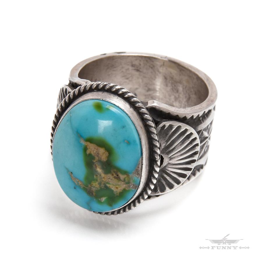 Indian Jewelry FUNNY公式ストア ナバホ族 ボー・リーブス ターコイズ