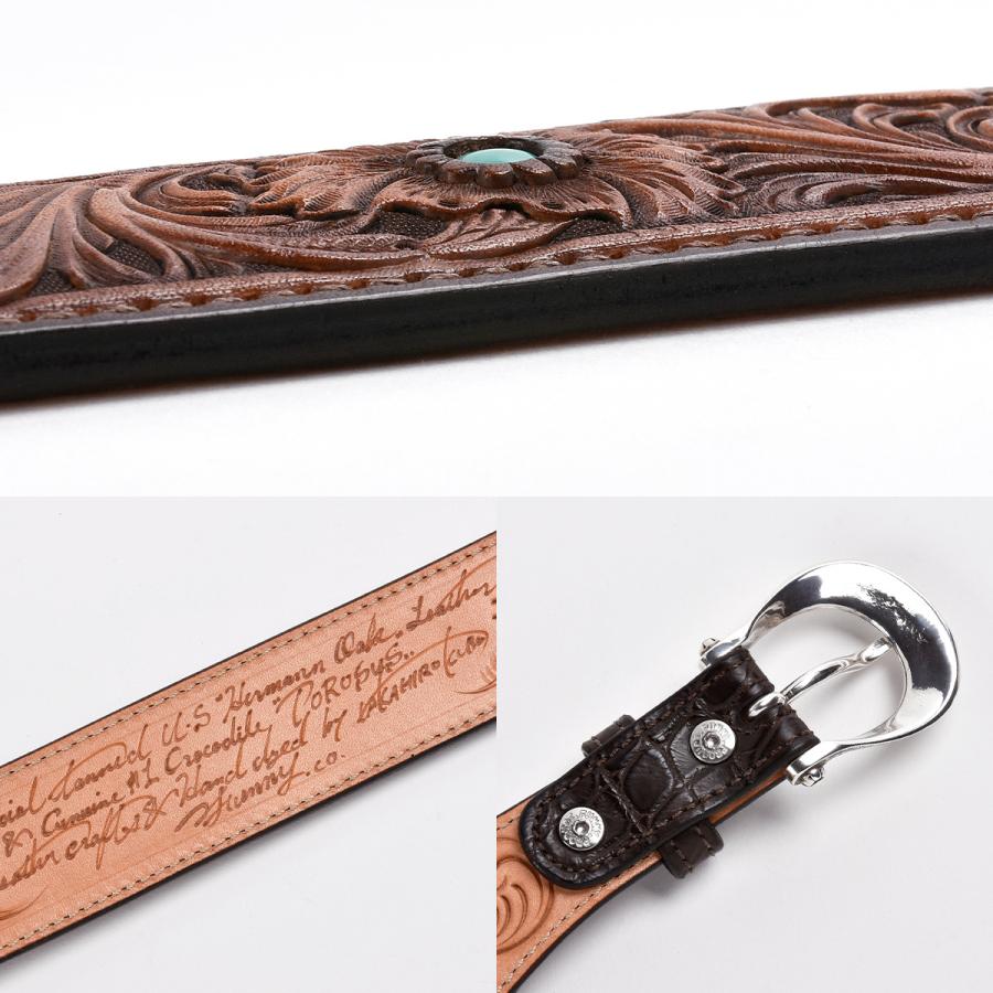 FUNNY公式ストア 久保クラフト セミダブル クロコダイル ターコイズ