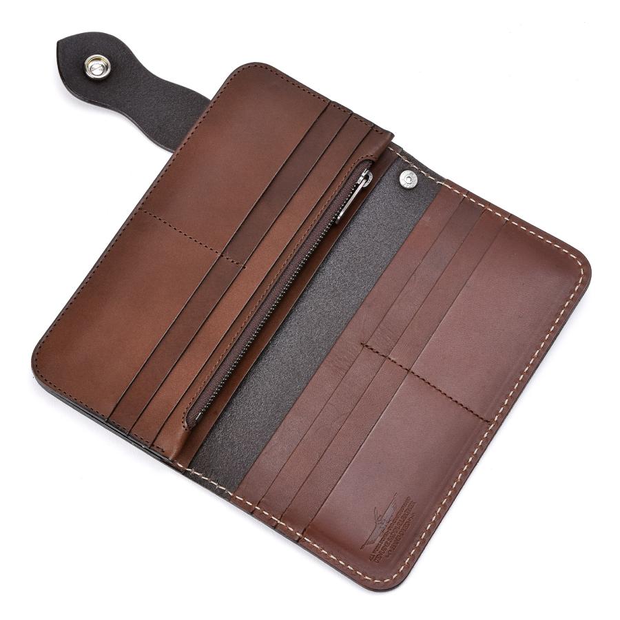 本革 栃木レザー ダイヤ柄 長財布 ファニー シルバーコンチョ ロングウォレット 本革 栃木レザー ダイヤ柄 長財布 ファニー シルバーコンチョ