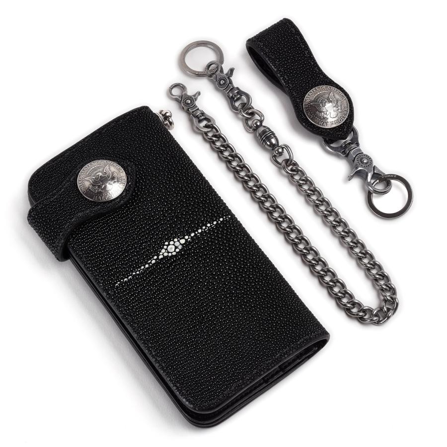 FUNNY ファニー スティングレイ エイ革 FUNNY FUNNY公式ストア ファニー ライダースウォレット ポイン