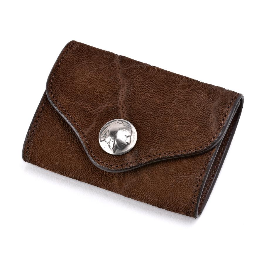 FUNNY 象革 ケース ベローズ 美品 エレファントレザー 本革 FUNNY公式ストア ファニー コインケース ベローズ エレファント