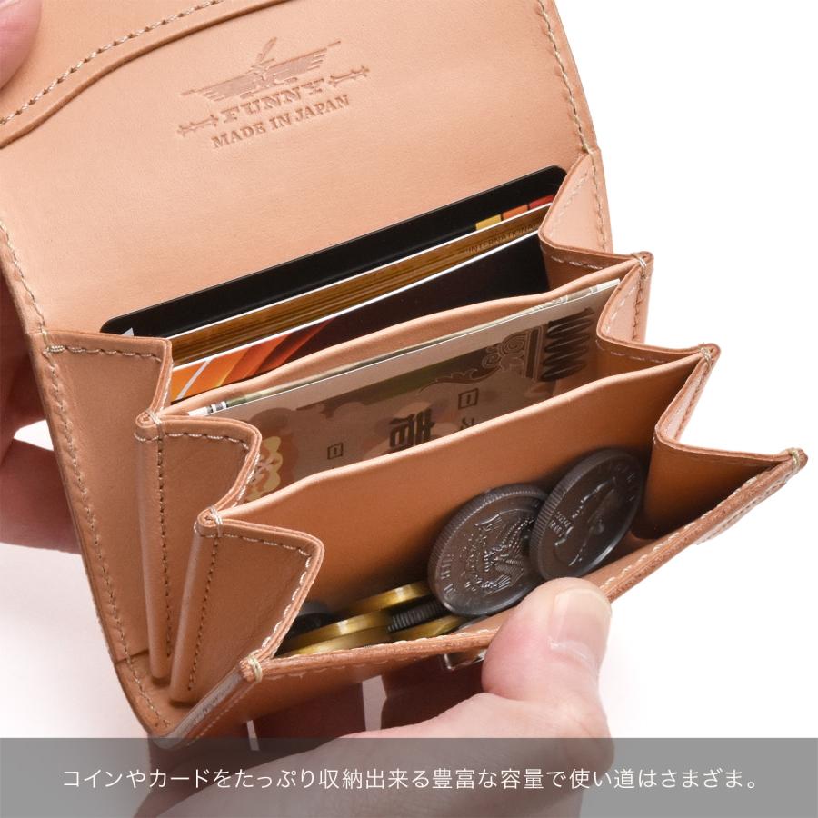 FUNNY公式ストア 数量限定 コインケース ベローズ ホーンバック クロコダイル テール BLOOD MOON ブラッドムーン 財布 小銭入れ ユニセックス 本革 ワニ革の画像