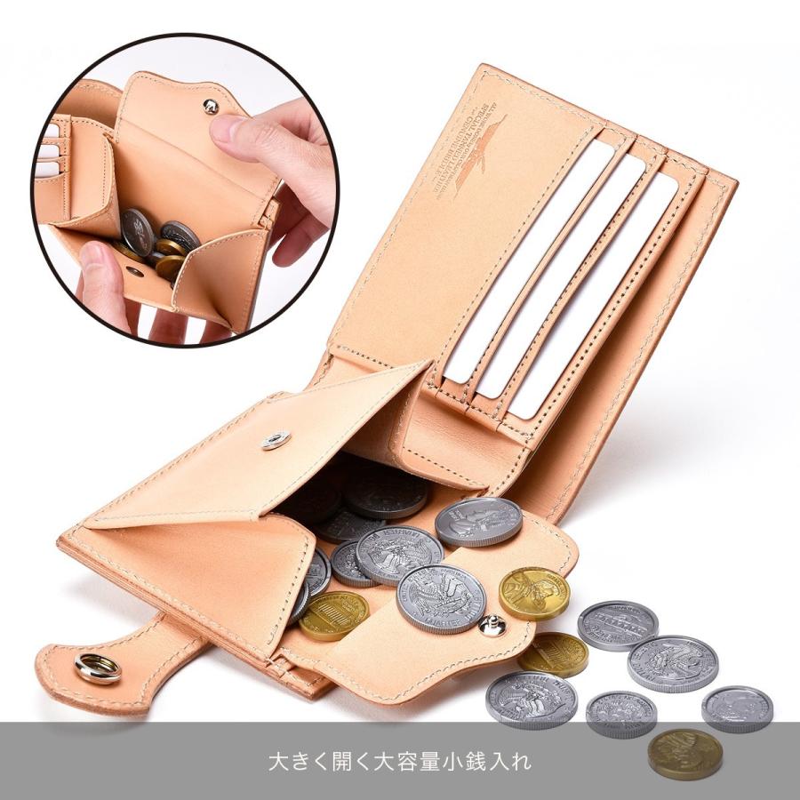 FUNNY公式ストア ファニー コインヘッドビルフォード コードバン 財布 二つ折り財布 本革 馬革 レザー ブラック ブラウン ファニー コインヘッドビルフォード コードバン 馬革