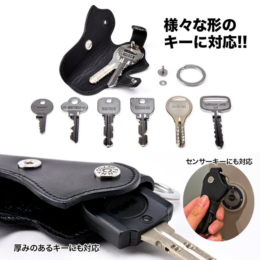 Funny直営店 ファニー キーホルスター コードバン キーホルダー キーケース 便利 鍵 メンズ レディース 男女兼用 ユニセックス 本革 馬 Fw001 033 0001 Funny Yahoo 店 通販 Yahoo ショッピング