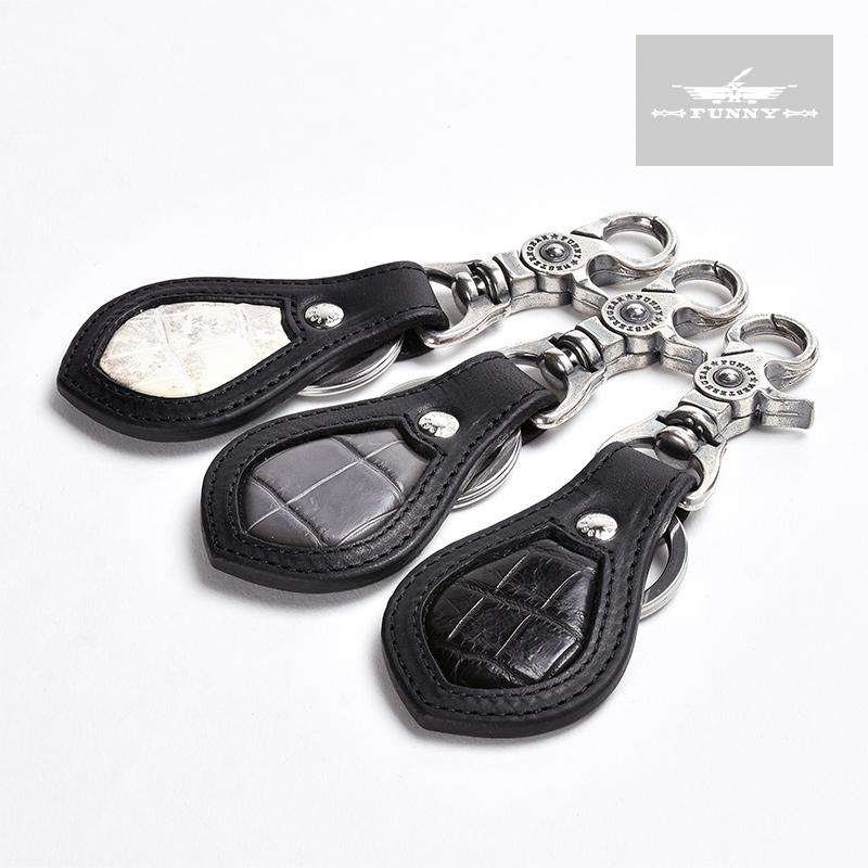 Funny直営店 メール便可 ティアドロップキーホルダー ラティーゴレザー クロコダイル キーホルダー 牛革 ヌメ革 Fw001 037 0005 Funny Yahoo 店 通販 Yahoo ショッピング