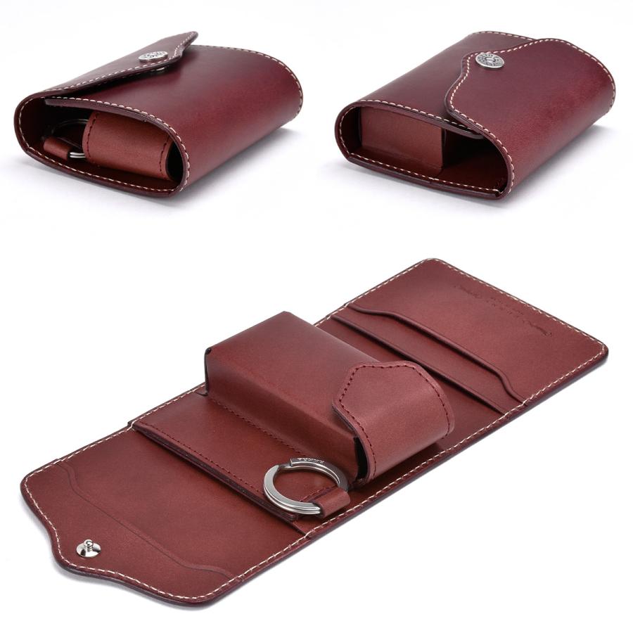 新品未使用 THE CRIME ロゴプレート レザー ケース 日本製 FUNNY公式ストア ファニー エス・キー ラティーゴレザー キーケース