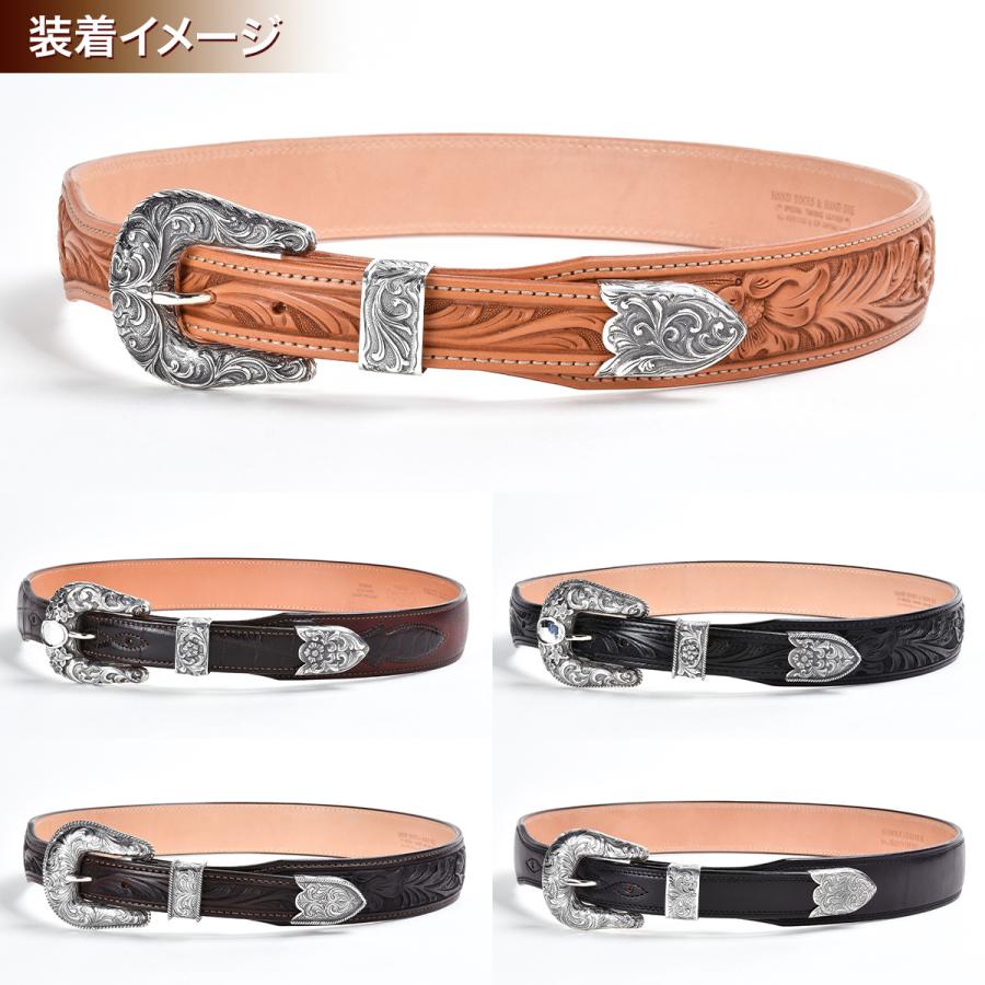FUNNY公式ストア 単品購入不可 3ピース バックル セット THE MATADOR  スターリングシルバー ベルトバックル シルバー925の画像