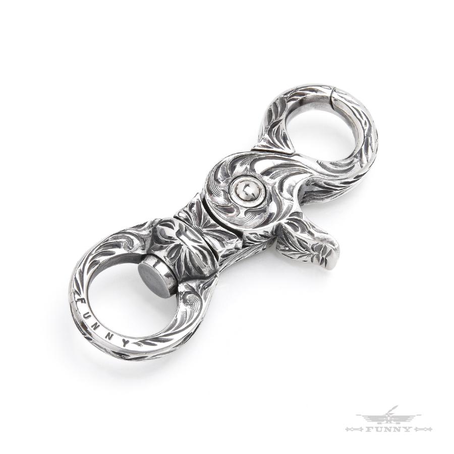 スターリングシルバーレバースナップ