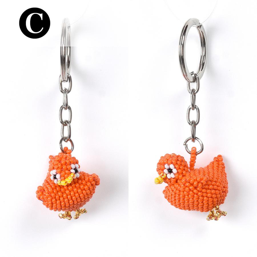 FUNNY公式ストア ビーズドール キーホルダー アニマル ビーズ 動物 鳥