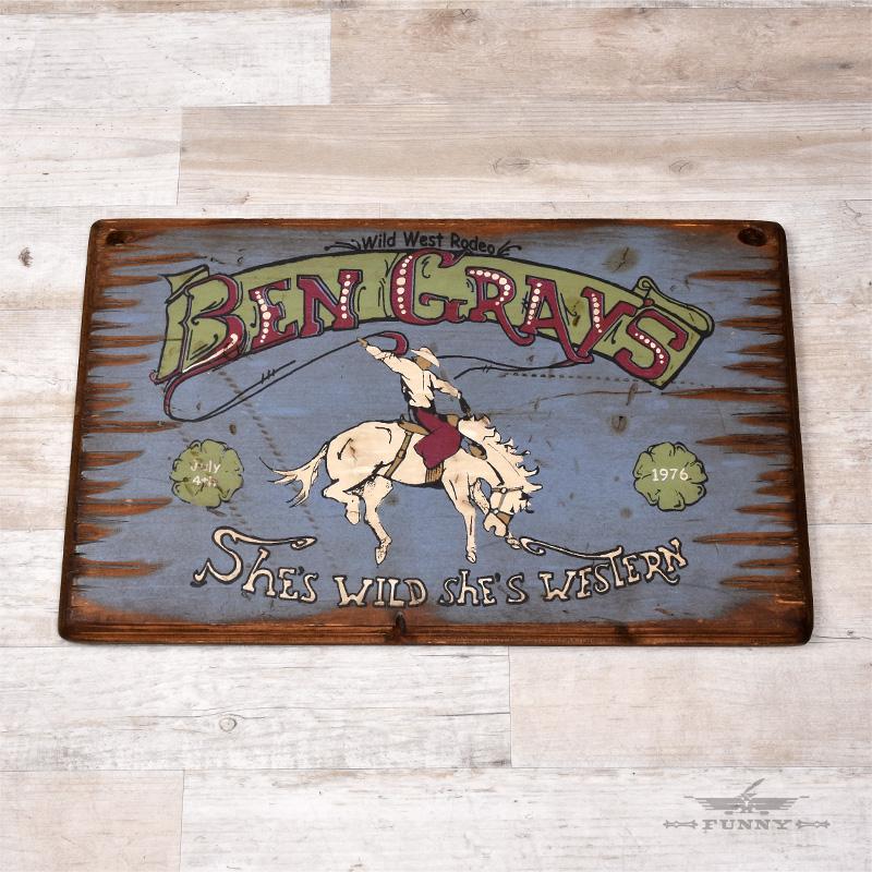 FUNNY公式ストア OLD WEST SIGNS サインボード [BEN GRAYS] 看板
