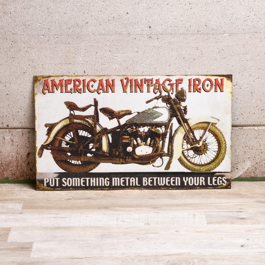FUNNY公式ストア クラシックバイク メタルプレート AMERICAN VINTAGE
