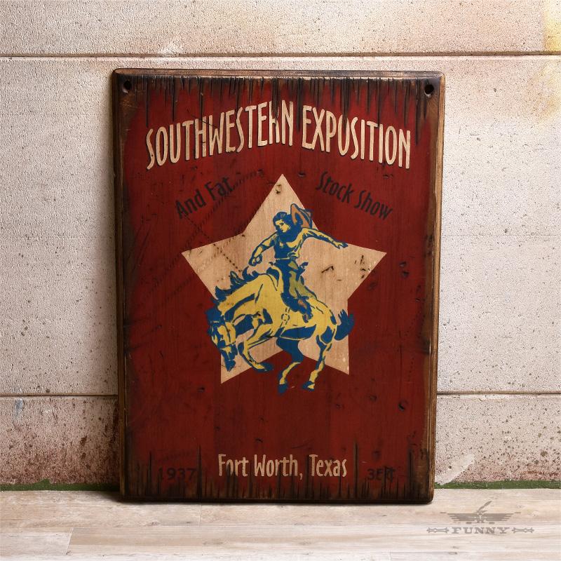 FUNNY公式ストア OLD WEST SIGNS サインボード SOUTHWESTERN