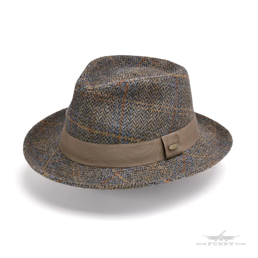 FUNNY公式ストア SCALA ファブリックハット BARRY【#SCA11370-BROWN