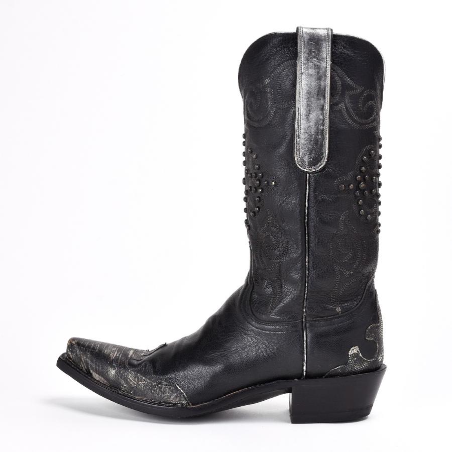 FUNNY公式ストア LUCCHESE メンズ カウボーイ ブーツ [N1638.S53 