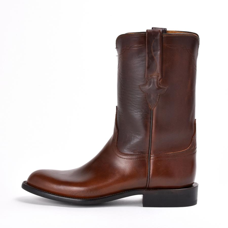 FUNNY公式ストア LUCCHESE メンズ ローパー ブーツ [L3512] ダーク