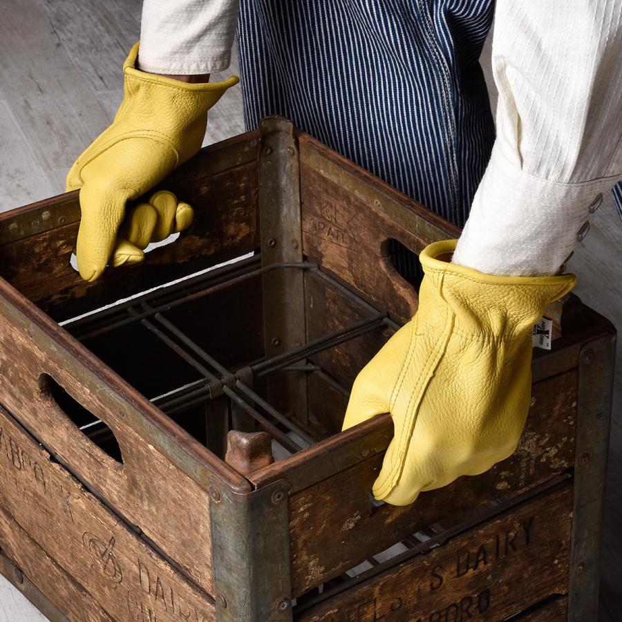 FUNNY公式ストア M&Fウエスタン メンズ ワークグローブ ディアスキン