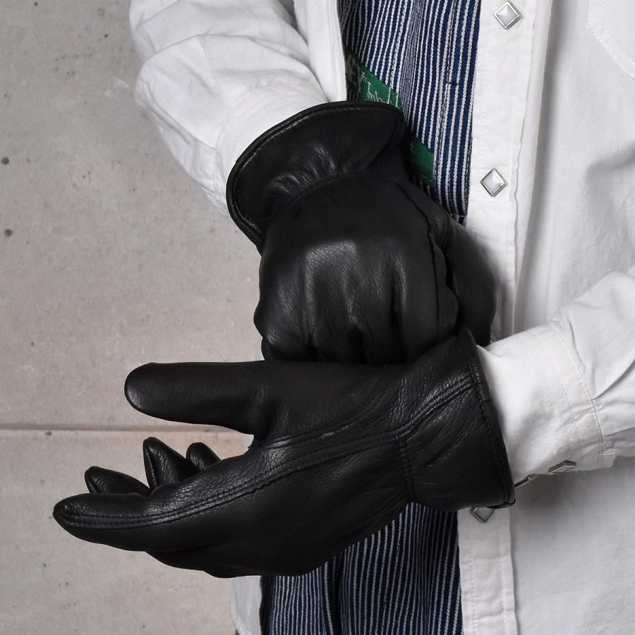 FUNNY公式ストア M&Fウエスタン メンズ ワークグローブ ディアスキン