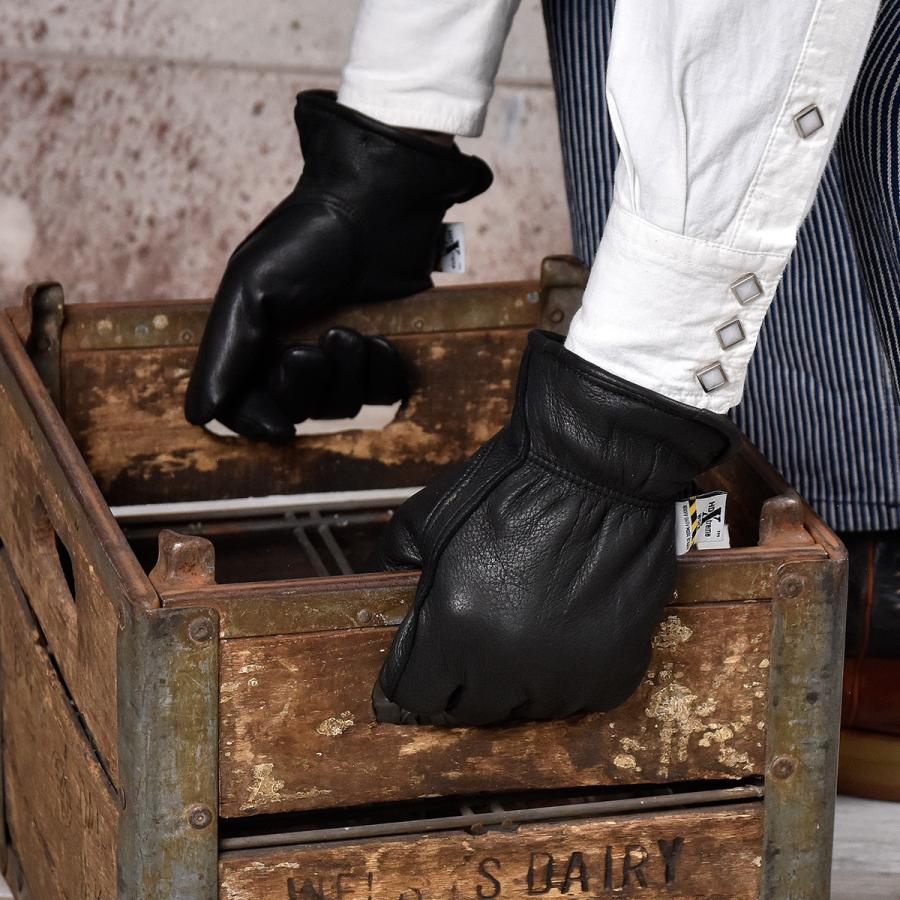 FUNNY公式ストア M&Fウエスタン メンズ ワークグローブ ディアスキン