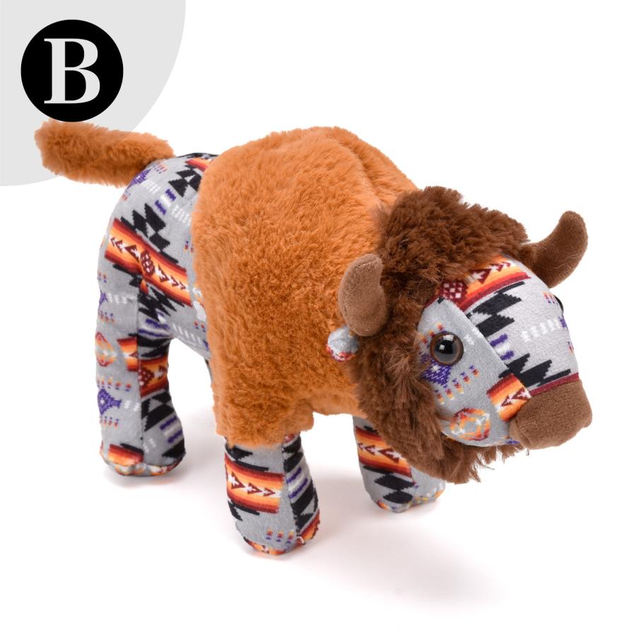 FUNNY公式ストア NU TRENDZ Plush Toy Buffalo 人形 ぬいぐるみ 動物